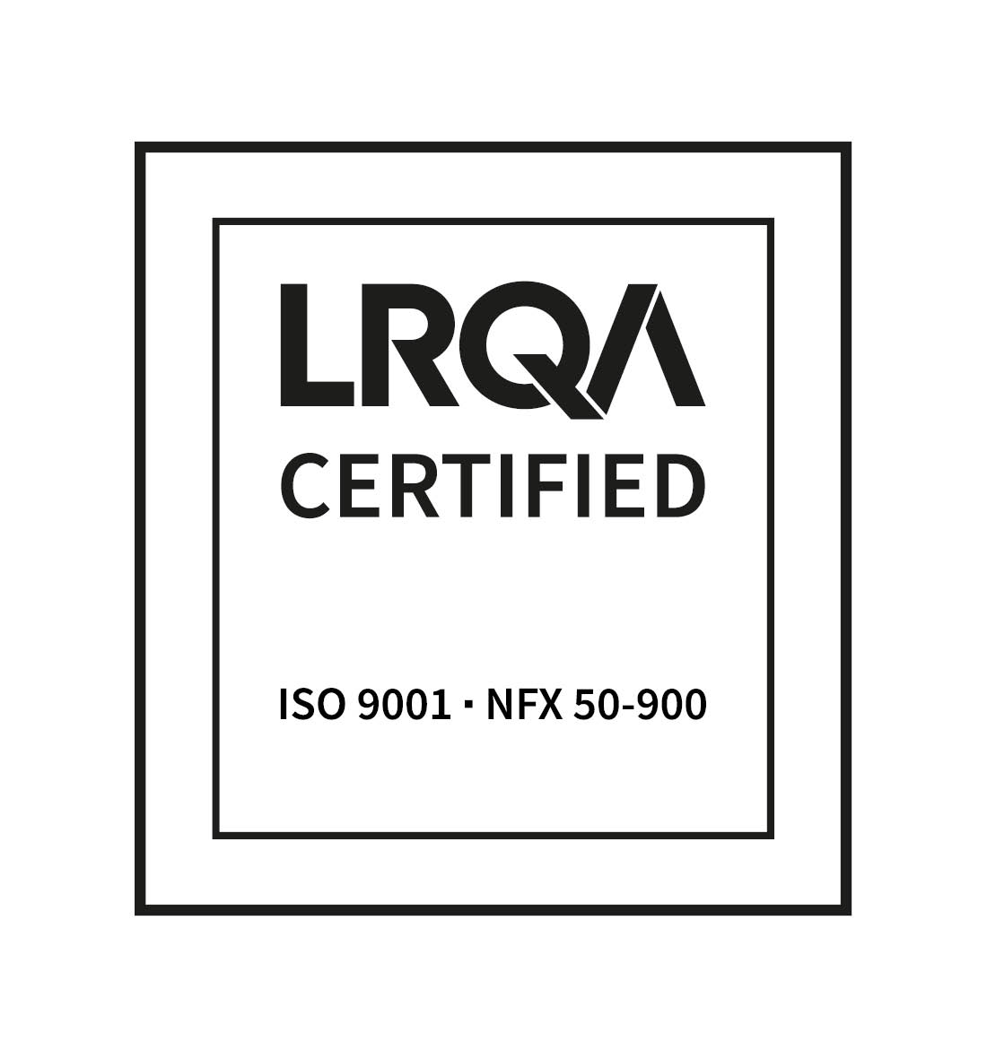 ISO 9001/NFX 50-900